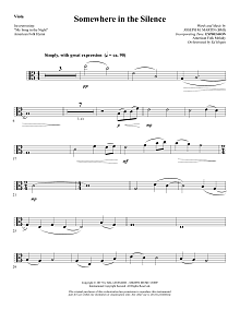 Somewhere in the Silence - Viola 
