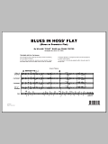 Blues in Hoss' Flat (Blues in Frankie's Flat) - Conductor Score (Full Score)