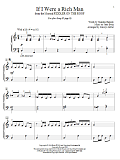 If I Were A Rich Man (from Fiddler On The Roof) (arr. Carolyn Miller)