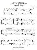 American Syncopations - A Ragtime Suite