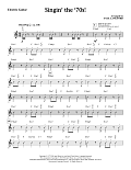 Singin' The 70's (arr. Paul Langford) - Guitar