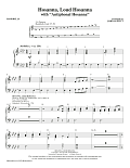 Hosanna, Loud Hosanna (with "Antiphonal Hosanna") - Handbells