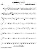 Broadway Boogie - Bass
