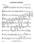 Gateway March - Bb Clarinet 2