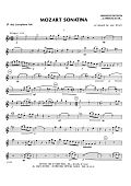 Mozart Sonatina (K. 439B) - Eb Alto Saxophone