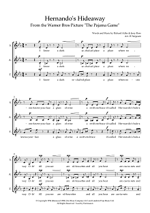 Hernando's Hideaway (arr. Wendy Sergeant) 