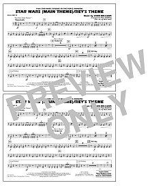 Star Wars Main Theme/Rey's Theme (from The Force Awakens) - Bass Drum 