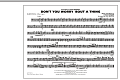 Don't You Worry 'Bout A Thing - Baritone B.C. (Opt. Tbn. 2)