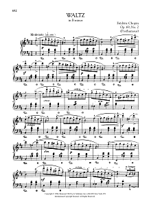 Waltz in B minor, Op. 69, No. 2 (Posthumous) 