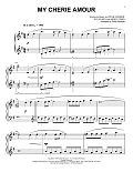 My Cherie Amour [Classical version] (arr. Phillip Keveren)