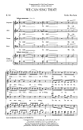 We Can Sing That
