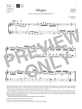 Allegro (Grade 6, list A1, from the ABRSM Piano Syllabus 2021 & 2022)