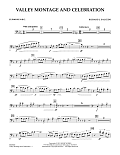 Valley Montage and Celebration - Euphonium in Bass Clef
