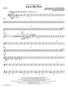 Love Me Now - Drums 