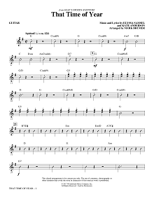 That Time of Year - Guitar 