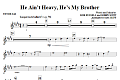 He Ain't Heavy, He's My Brother - Bb Tenor Saxophone