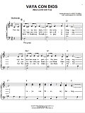 Vaya Con Dios (May God Be With You)