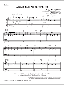 Alas, And Did My Savior Bleed - Rhythm 