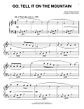 Go, Tell It On The Mountain [Classical version] (arr. Phillip Keveren)