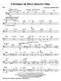 Christmas In Three Quarter Time (Medley) - Bass