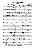 Trio For Trombones (Abschiedsgesang) - Full Score