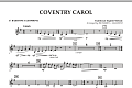 Coventry Carol - Eb Baritone Saxophone
