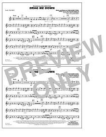 Drag Me Down - 3rd Bb Trumpet 