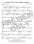 Rejoice! Declare! Christ Is Born - Violin