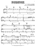 Masquerade (from The Phantom Of The Opera)