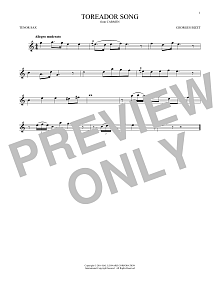 Toreador Song 