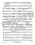March Of The Belgian Parachutists - Bb Tenor Saxophone