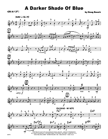 A Darker Shade Of Blue - Horn in F 