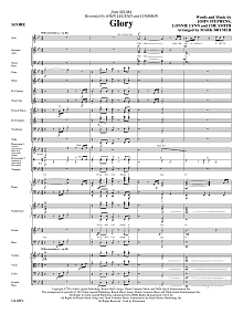 Glory - Full Score 