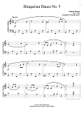 Hungarian Dance No. 5