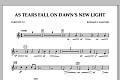 As Tears Fall on Dawn's New Light - Baritone T.C.