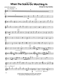 When the Saints Go Marching In - 2nd Eb Alto Saxophone