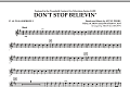 Don't Stop Believin' - Eb Alto Saxophone 1