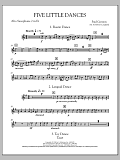 Five Little Dances - Eb Alto Saxophone 2