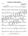 Carol of the Drum - Bassoon