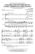Fanfare And Concertato On "Come Christians, Join To Sing"