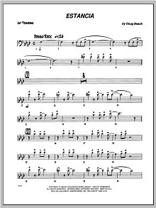 Estancia - Trombone 1 