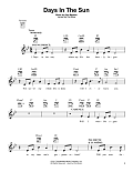 Days In The Sun (from Beauty And The Beast)