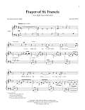 Prayer of St. Francis (High Voice)