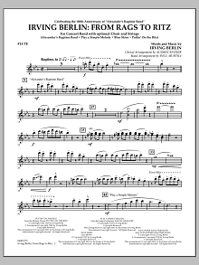 Irving Berlin: From Rags To Ritz - Flute 