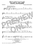 This Land Is Your Land/America, The Beautiful - Bb Tenor Saxophone