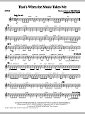 That's When The Music Takes Me - Guitar