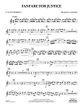 Fanfare for Justice - Eb Alto Saxophone 1