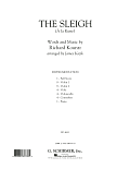 The Sleigh (À La Russe) - Conductor Score (Full Score)
