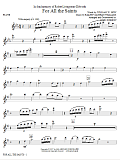 For All The Saints - Flute
