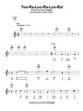 Too-Ra-Loo-Ra-Loo-Ral (That's An Irish Lullaby)